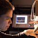 Research scientist Marissa Giustina at Google’s Quantum AI Lab in Santa Barbara, California.